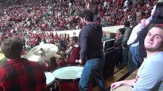 Indiana Hoosiers entering Assembly Hall