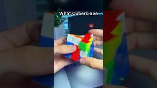 What Noncubers VS Cubers See On The Rubik’s Cube 🫣