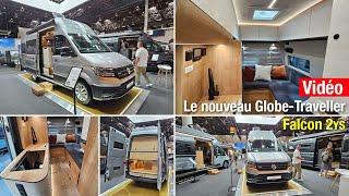 Van-tour : Globe-Traveller Falcon 2YS, Crafter 2 places à salon arrière