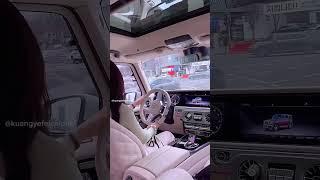 Girl holding steering wheel ️ #car #mercedes #luxury #shorts #youtubeshorts #viral #fyp #fyp