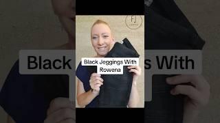 Rowena's Walk Through Of These Comfortable Wakee Washed Black Jeggings