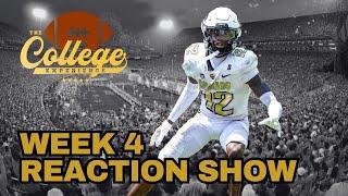 Week 4 Reaction Show | The College Football Experience