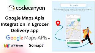 Egrocer WRteam Google maps API free without billing