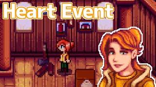 Stardew Valley - Robin's Heart Event