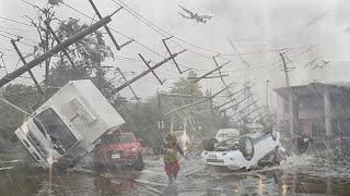 Chaos in Canada Today! Brutal Storm Destroying Homes, Cars in Ontario