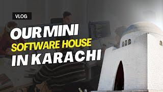 Karachi Mai Apna Software House | Mini Software House Vlog