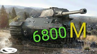 WOT blitz | Мастер на VK 72.01 K . 6800 урона .