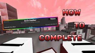 Arch Dasher Mission Tutorial | ROBLOX Parkour