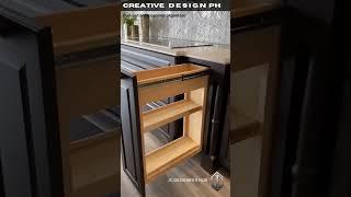 Creative Design Ideas: Pull out base cabinet organizer