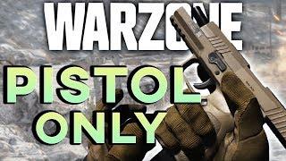 PISTOL ONLY SOLO WARZONE CHALLENGE! (WIN) | Call of Duty: Warzone Highlights