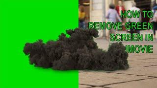 How to remove green screen in iMovie (under 30 seconds)