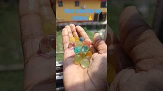 OrbeezBall  Water Crazy experiment AtHome #shorts#waterballs#Jellyball#magicball