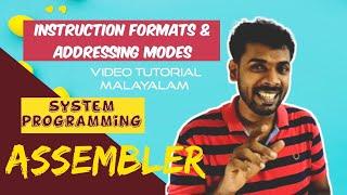 System Programming #9 | Assembler Dependent features Instruction Formats | Addressing modes