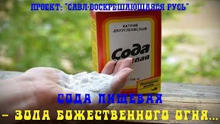 86. СОДА ПИЩЕВАЯ – Зола Божественного Огня.