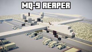 Minecraft MQ-9 Reaper UAV Drone Tutorial