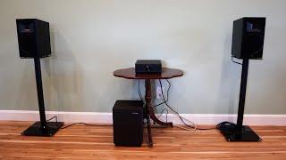 Perlesmith Budget Universal Floor Speaker Stands PSSS6 Review