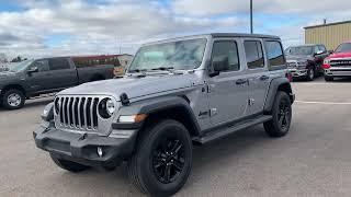 Certified Pre-Owned 2020 Jeep Wrangler Unlimited Sport Altitude Walk Around (P182527)