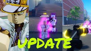 Roblox Is Unbreakable | NEW UPDATE | Jotaro Trial , KQ:BTD , & Spin