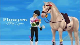 Flowers - Miley Cyrus || StarStable Musicvideo with Lyrics