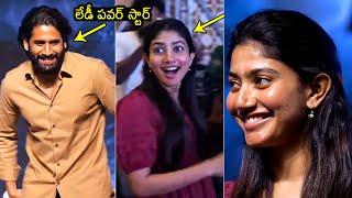 Sai Pallavi and Naga Chaitanya Visuals @ Thandel Release Date Press Meet | Filmylooks