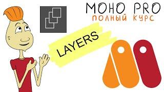 MOHO 7.01. LAYERS  / слои (Anime Studio/MOHOPRO) видео урок на русском Moho_Pro