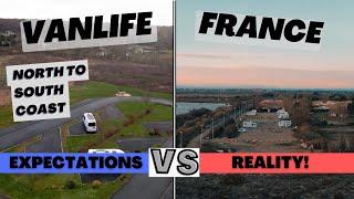 Vanlife France, what is it really like?? North To South Coast