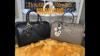 Coach Retail: Double Rowan Unboxing with SLG's