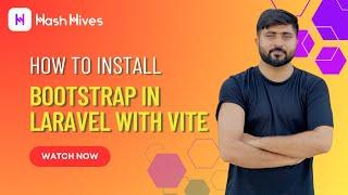 How to install Bootstrap 5 in #laravel with Vite | With Source Code