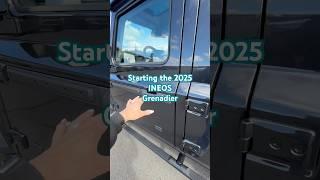 Starting the 2025 INEOS Grenadier Fieldmaster #shorts #ineosgrenadier #asmr