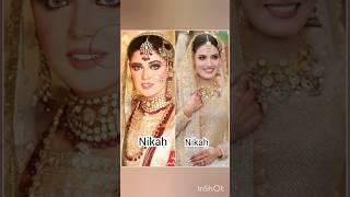 kanwal Aftab vs iqra kanwal wedding album #ytshorts #sistrology #iqrakanwal#kanwalaftab #trending