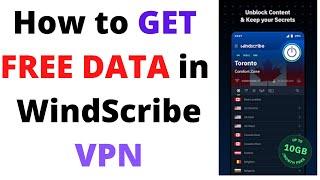 How to Get FREE Unlimited Data in Windscribe VPN 2022 | Windscribe VPN FREE Unlimited Data Trick