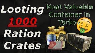 Tarkov's Best Money Making method? Ration Crates.