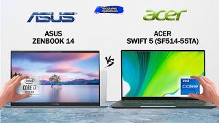 ASUS ZENBOOK 14 VS ACER SWIFT 5 | WHICH ONE IS FOR YOU? | TECH COMPARISON | PROS & CONS |