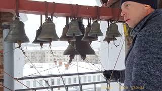 Максим Климов, колокольный звон в храме Успения Пресвятой Богородицы, Калуга, 2022 г.