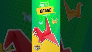 Make an Origami Paper Crane | Step-by-Step Tutorial | EASY Paper Crane