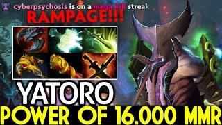 YATORO [Faceless Void] Power of 16K MMR! Rampage Monster Dota 2