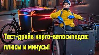 ГРУЗОВЫЕ КАРГО ЭЛЕКТРОВЕЛОСИПЕДЫ: ПЛЮСЫ И МИНУСЫ. МОИ ЧЕСТНЫЙ ТЕСТ. КАРГО-ВЕЛОСИПЕДЫ 2024!