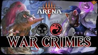 RAT CRIMES KILLS! | MTG Arena - Rakdos Outlaws Rat Swarm Crime Warlock Standard ROTATION PROOF Deck