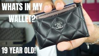 WHAT'S IN MY WALLET? | 19 YEAR OLD EDITION