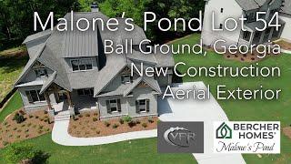 Malone's Pond Lot 54 - New Home Construction in Ball Ground Georgia