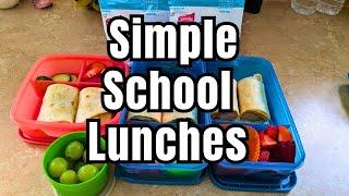 REALISTIC SCHOOL LUNCHES | QUICK AND EASY LUNCHBOX IDEAS