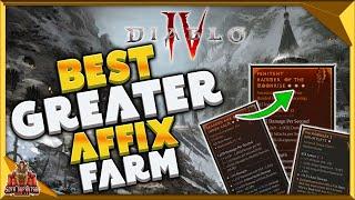 Diablo 4 Best Way To Get Greater Affix Gear - How To Farm The Best Gear In The Game Fast