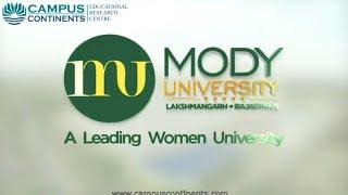 Mody University of Science and Technology, Rajasthan