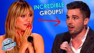 Most INCREDIBLE Group Auditions That Stunned The Music World! 