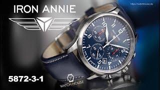 Iron Annie Serie Captain's Line 5872-3 Men's Wristwatch Chronograph