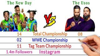 The New Day vs The Usos Comparison - Bio2oons