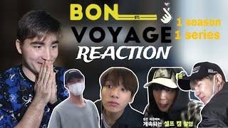 Bon Voyage | Реакция на Bon Voyage | BTS отправляются в Норвегию | Jimin в восторге от красоты