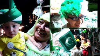 Pak Vlog 6 -Shopping for Independence Day | Pakistani Mom | Naush Vlogs | Urdu Hindi