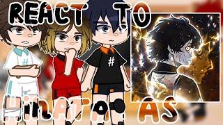 [Haikyuu react] Haikyuu react to Hinata Shoyo as Bachira Meguru//Gacha Club//