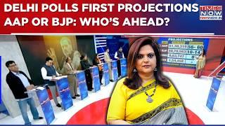 Delhi Polls First Projections, Will AAP Win Again Or BJP To Dethrone Them? Has Congress Any Chance?